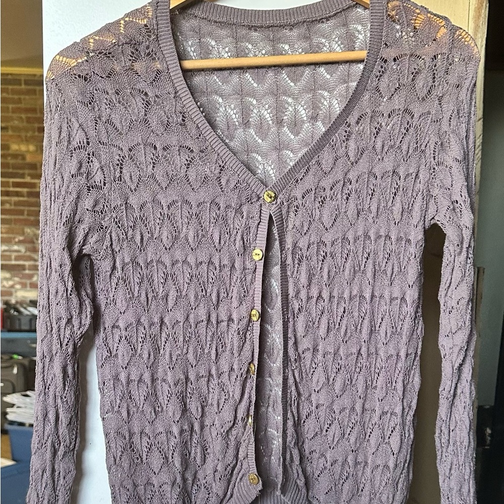 Gray Cardigan